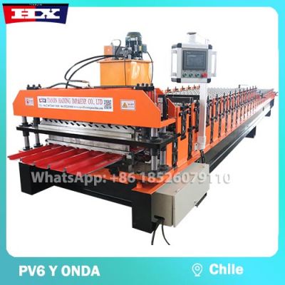 vendo maquina acanaladora de zinc PV6 y onda