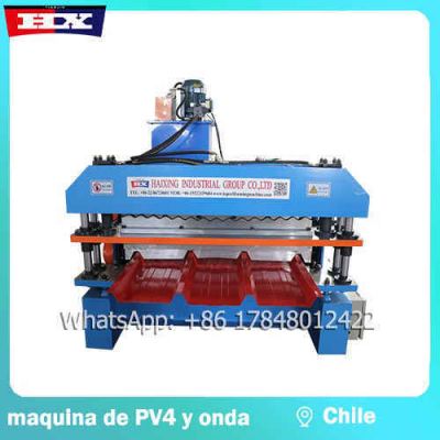 maquina para hacer planchas de zing de zinc PV4 y onda