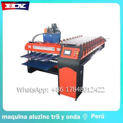 maquinas para doblar aluzinc tr5 y onda