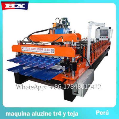 maquina para aluzinc tr4 y teja