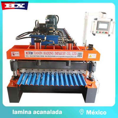 maquina para hacer chapas acanaladas