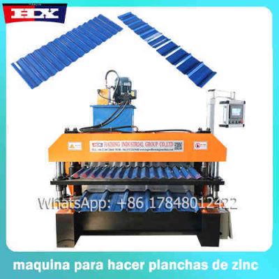 maquinas formadora de techos de PV6 y onda