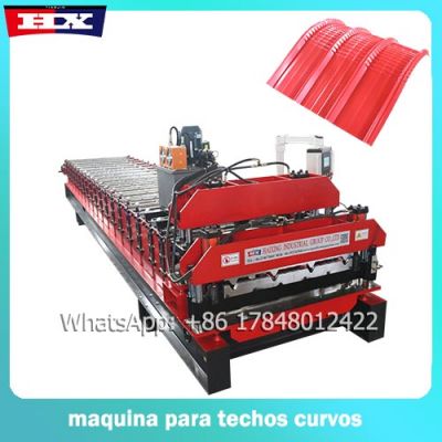 maquina de calaminas curvadora de techo tr4