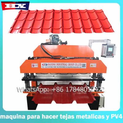 maquina hacer tejas zinc