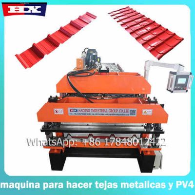 maquina para hacer tejas metalicas