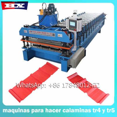 maquina para fabricar calaminas tr4 y tr5