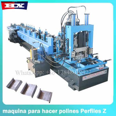 maquina para hacer hoyos para polines Perfiles Z 