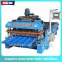 maquina para hacer tejas metalicas