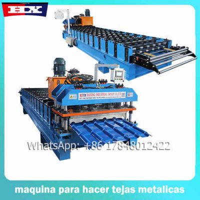 maquina para fabricar tejas de zinc